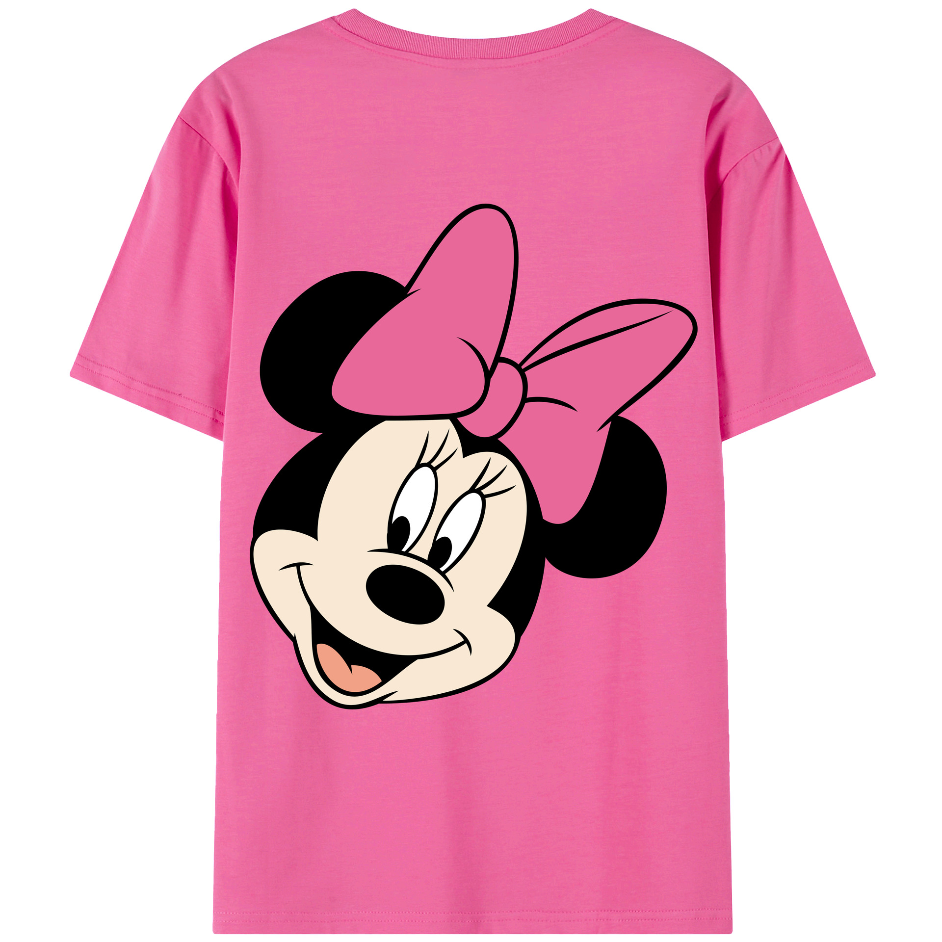 （画像用） ミッキーマウス Mickey Mouse レディース半袖Tシャツ(バックプリント)